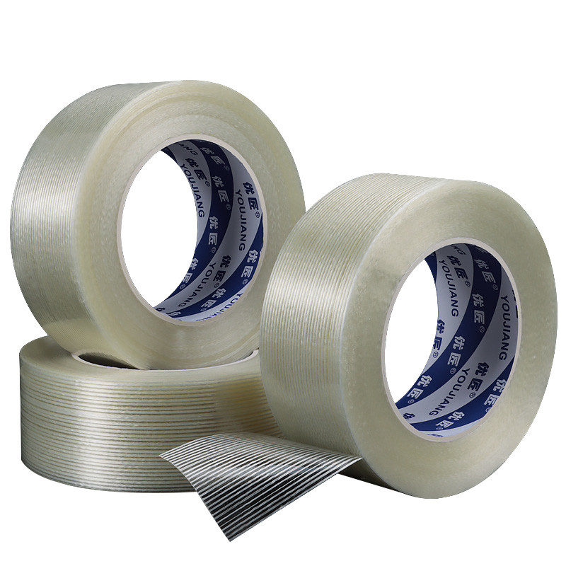 Insulation Fiberglass Filament Tape Stripe Linear Fiberglass Strapping Tape