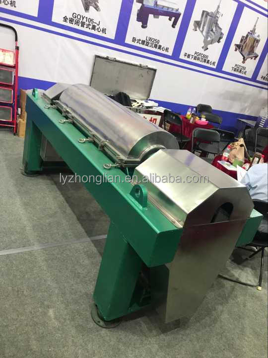Low cost small decanter centrifuge centrifugal clarifier for sugar cane juice