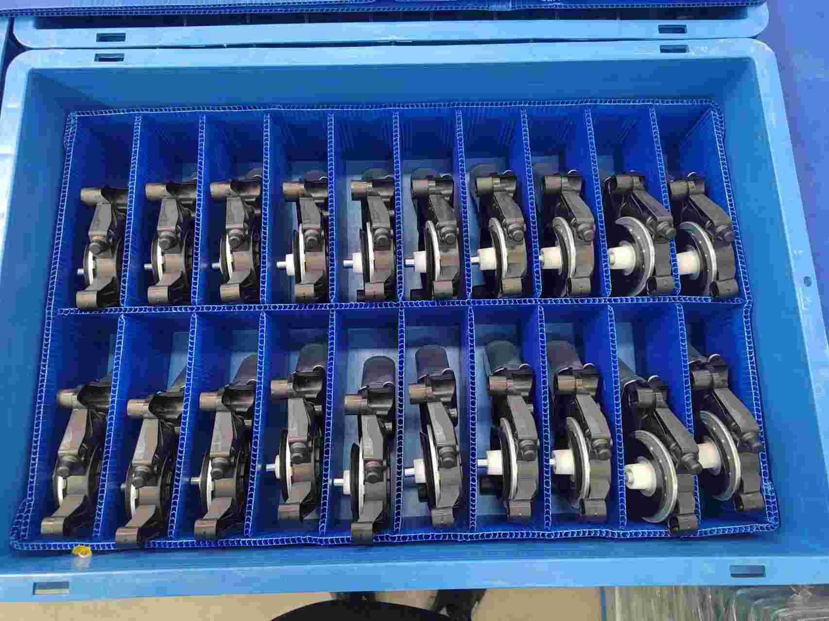 Plastic Dividers Box PP Corrugated Sheet Hollow Board Protection Electronic Parts