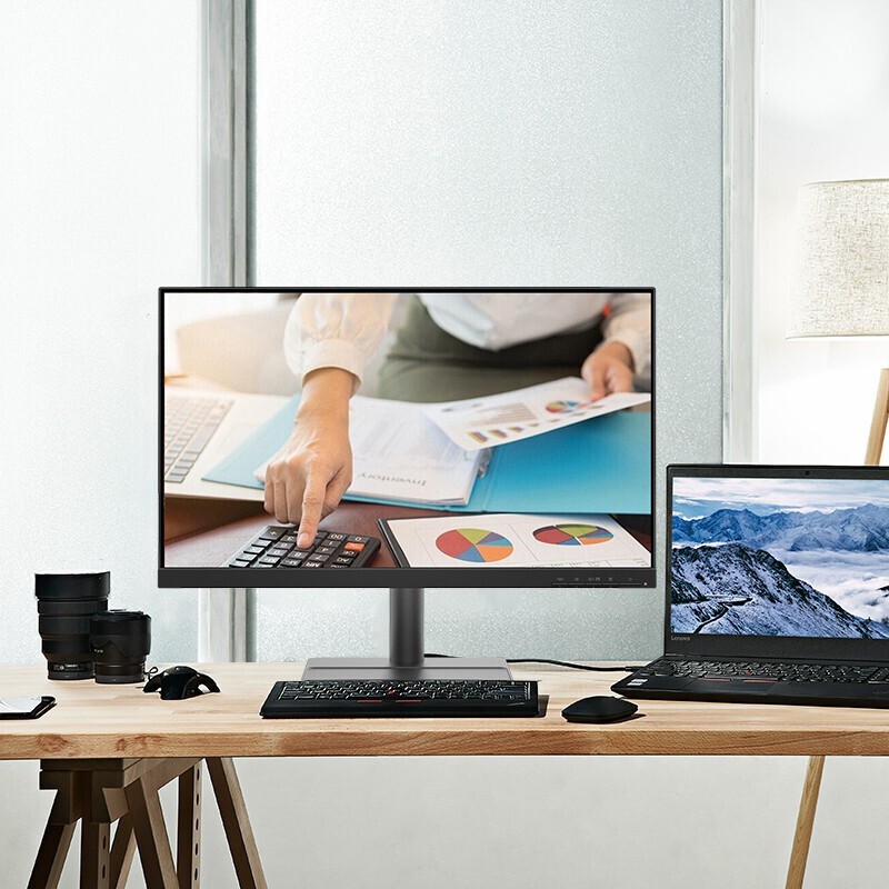 High Definition Lenovo ThinkCentre L24e-30 23.8" Monitor Perfect for Business Needs