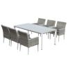 Buy cheap OEM Beige Rattan Table Chairs RT420 Outdoor Garden Furniture from wholesalers
