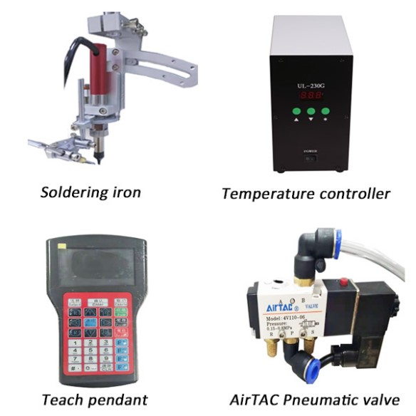 High Precision 360 deg Soldering Machine for DC Terminal with Constant Control System