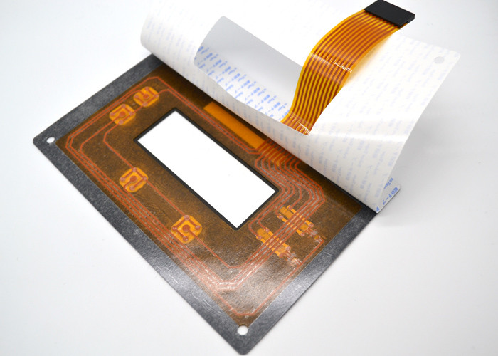 Embossed Metal Dome FPC Membrane Switch With Protective Film On Surface