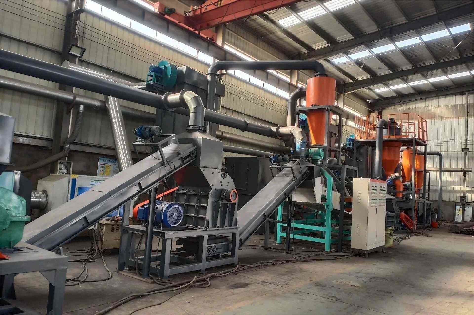 Waste Car scrap Lithium Battery Recycling Equipment Separation Line Plant