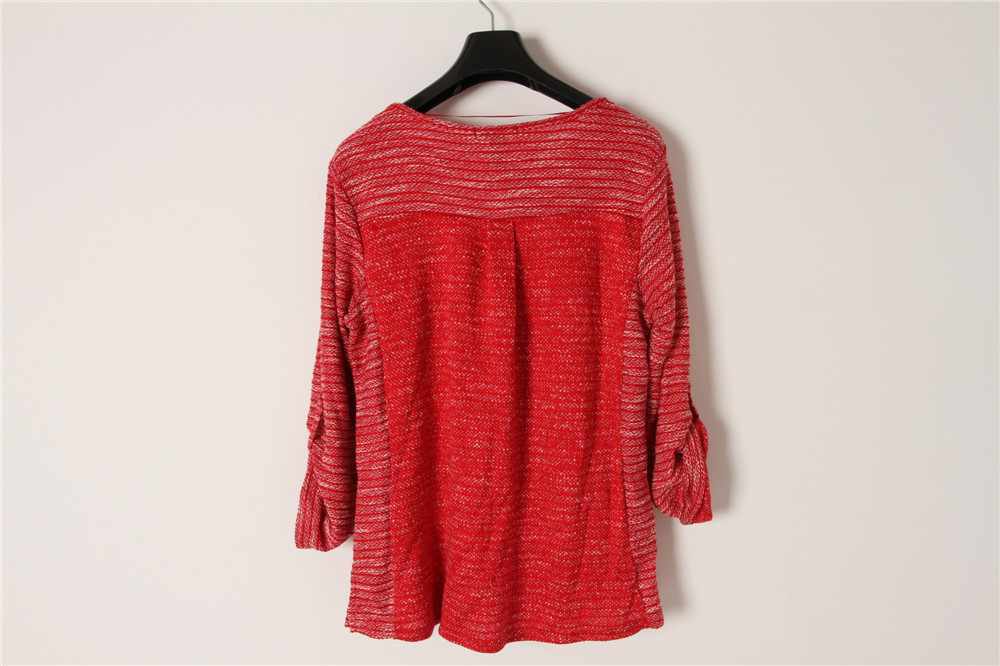 Stockpapa Casual Ladies Red Sweatshirts XS S M L XL 2XL