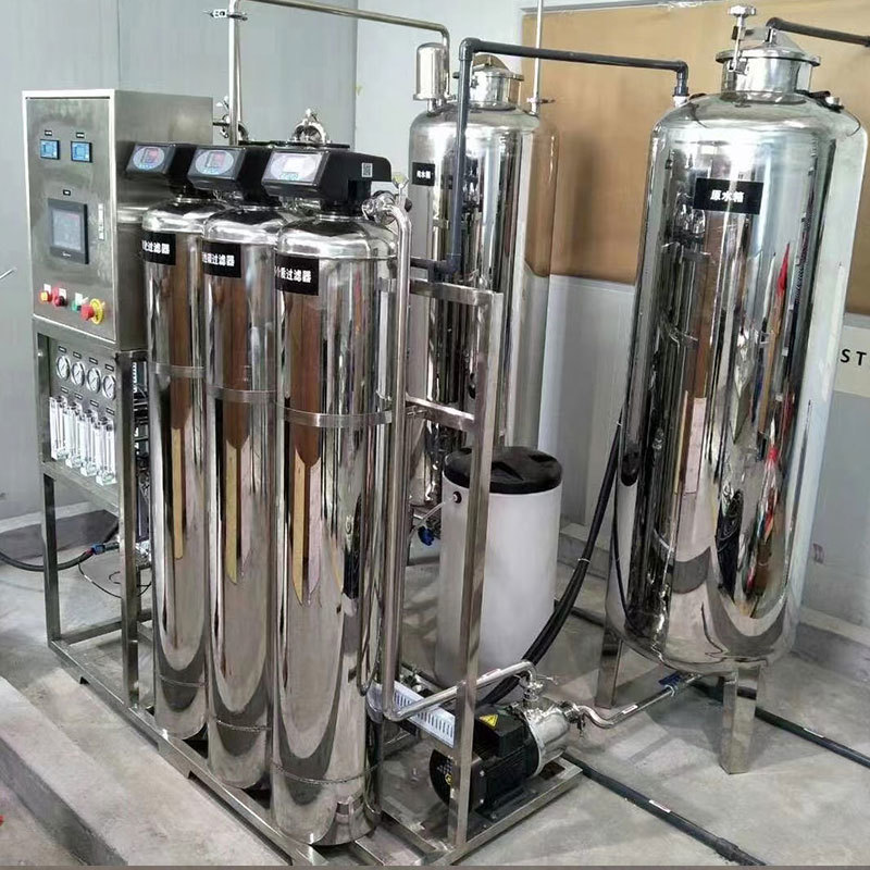 500LPH Stainless Steel RO Water Treatment System with 4-Stage Filtration