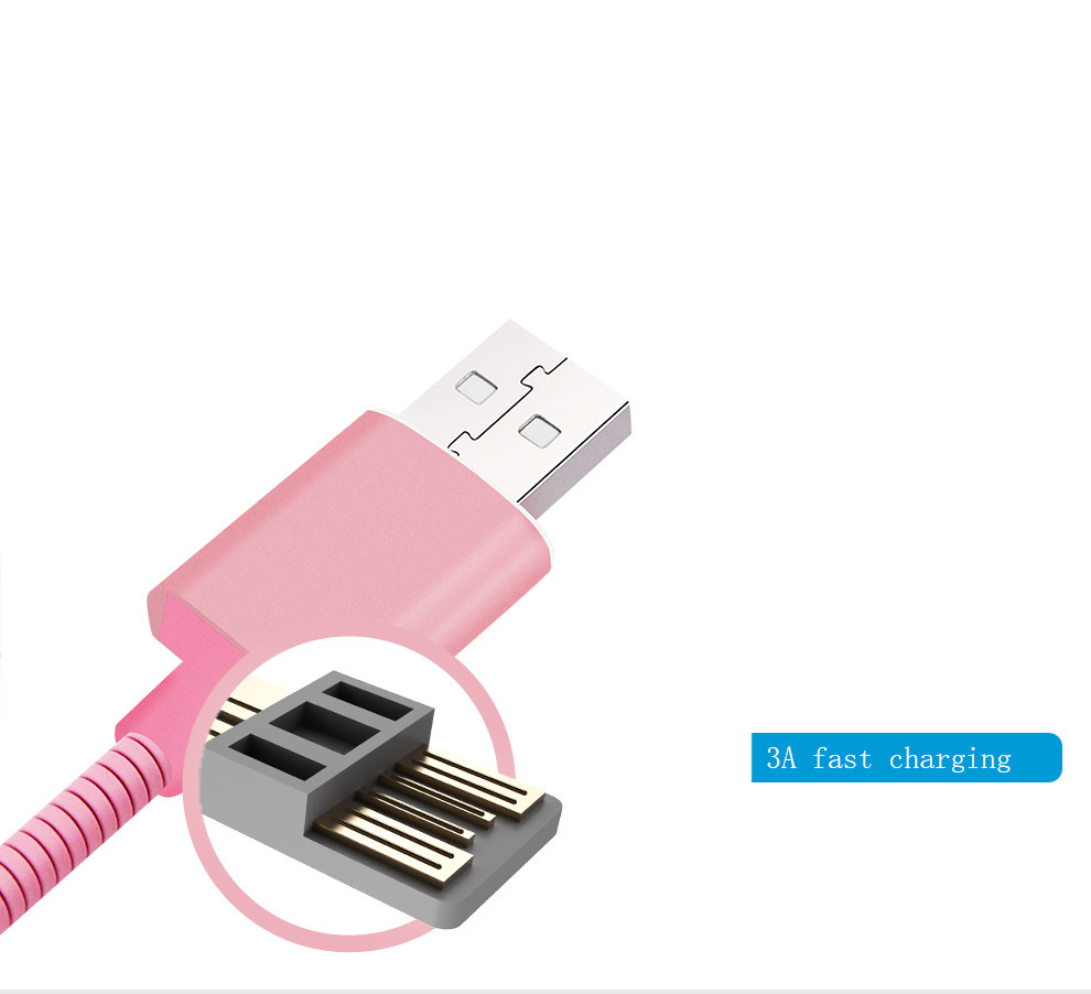 Manganese Steel Usb Type C To Usb Cable 3A 3 Foot Super Strong