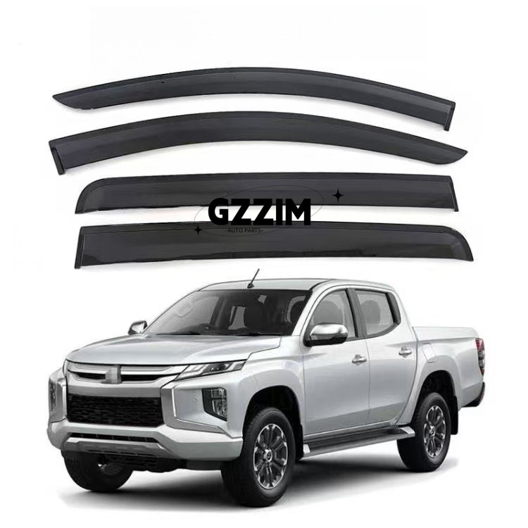 Car Exterior Accessaries Window Visors For Mitsubishi L200 Triton 2016-2022