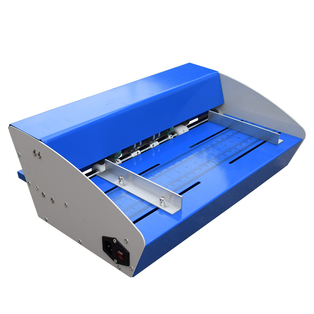 460mm Automatic Paper Perforating Machine for A3 Paper Card Book Scoring and Folding