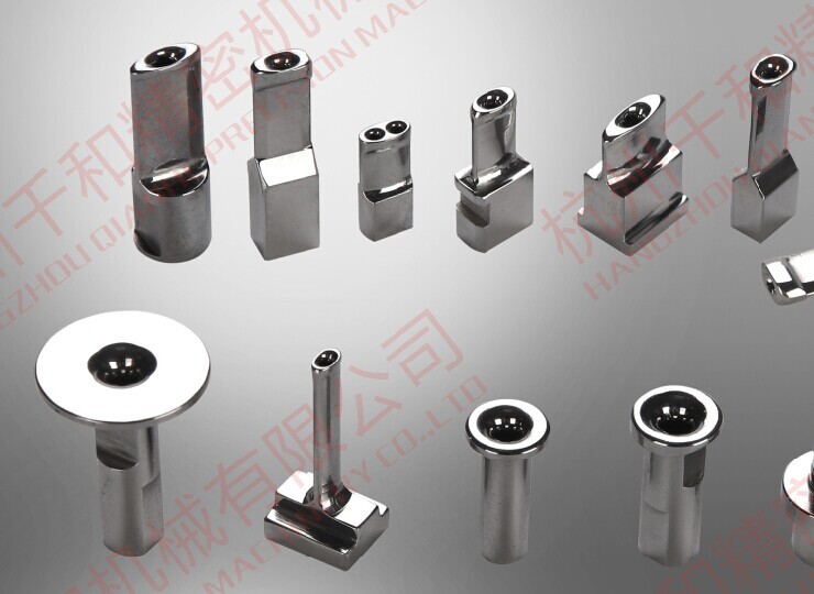 Hard Alloy insustrial Coil Winding Nozzle for wire winding machine , Mirror Surface Treatment