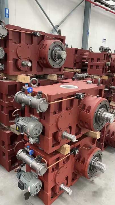 ZLYJ Customized Speed Reducer Plastic Single Screw Extruder Gearbox For Parallel Twin Screw Extruder