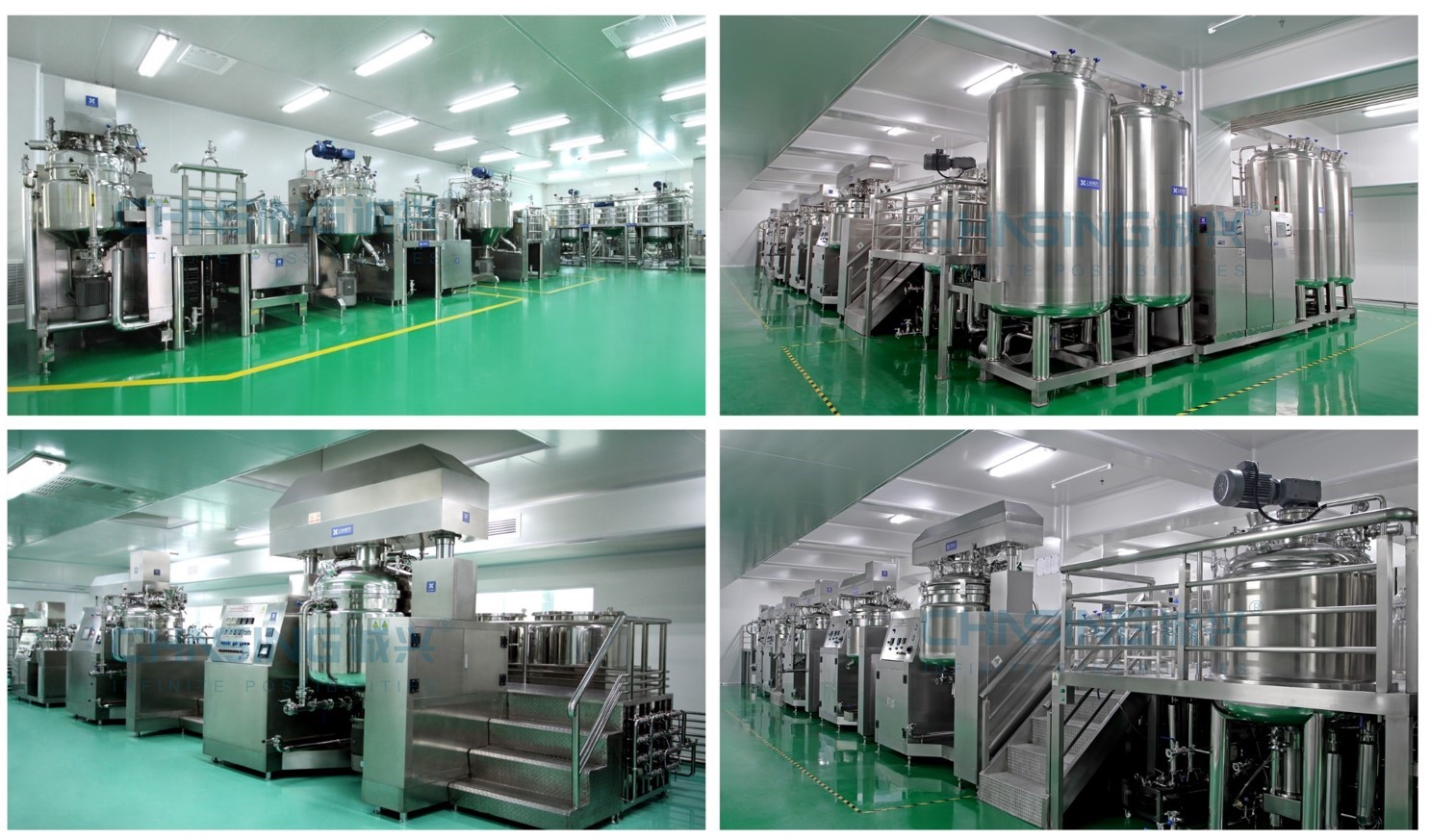 500L Hand Wash Soap Liquid Mixer Machine Stainless Steel 304