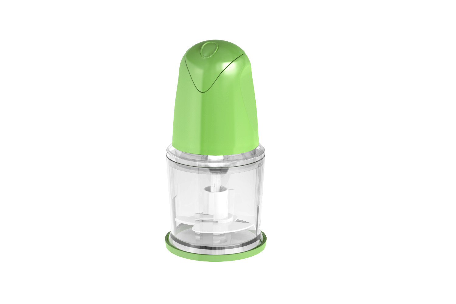 Electric Food Processor Meat Grinder , ABS Small Electric Chopper For Kitchen