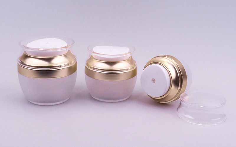 15g 30g 50g Cosmetic Jars Airless Pump Jar For Skin Care Cream And Anti Aging Cream
