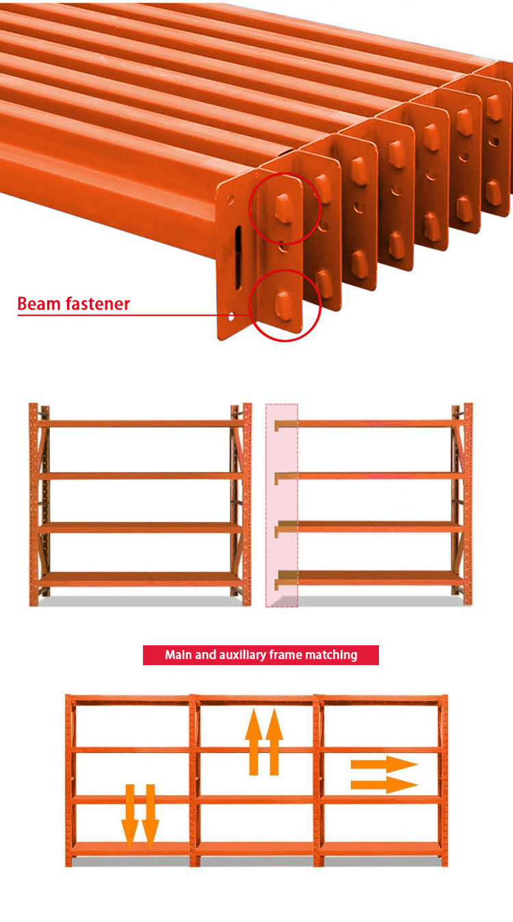 Powder Coating Warehouse Metal Racks for Customized and Durable Storage Solutions
