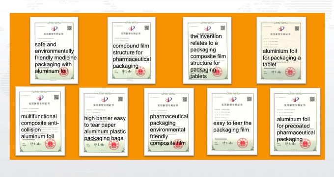 Mini Medicine Powder PET Heat Seal Aluminum Foil Bags