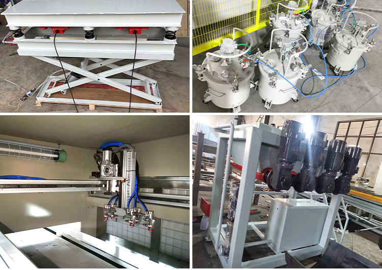 High Productivity Artificial Stone Making Machine Concrete Sleeper Walls Production Line
