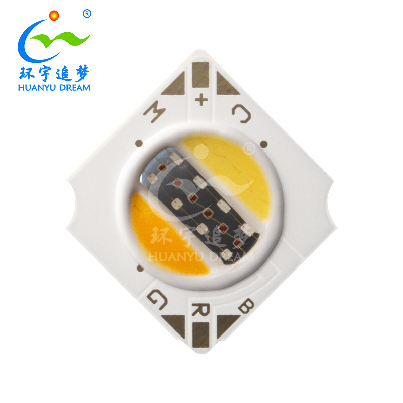 CRI 90 RGBCW 5 In 1 SMD LED Chip 1313 2700K / 6000K RoHS Compliant