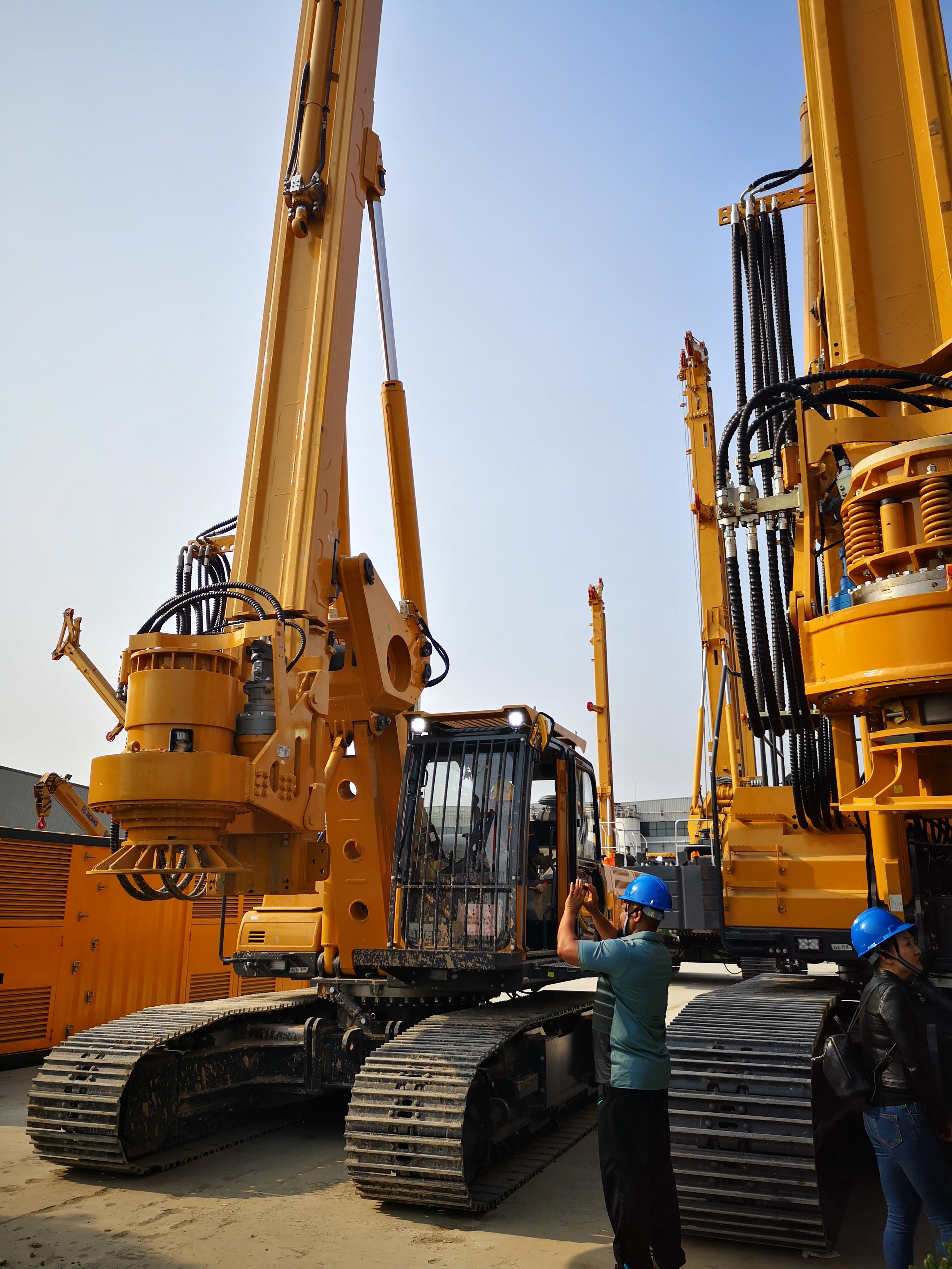 Cummins QSB6.7 Pile Drilling Machine 220V Max. Drilling Depth 46m