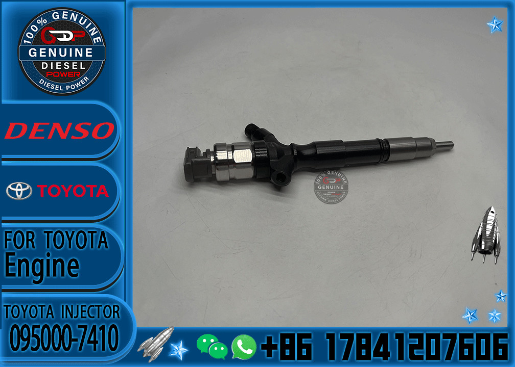 23670-39185 New Diesel Fuel Injector 23670-0L020 095000-7780 095000-7410 23670-30140 For TOYOTA Hilux 1KD-FTV 2KD-FTV En