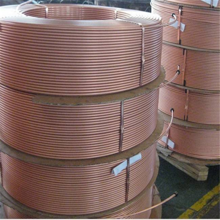 Refrigeration Level Wound Copper Tube LWC Pancake Coil with 0.25-2.00mm Thickness