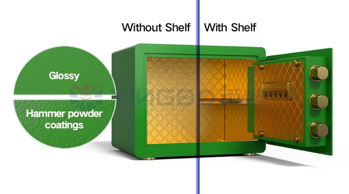 Colorful 13kg Home Safe Box Electronic Digital Lock(glossy)