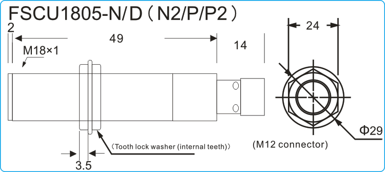 M18 full metal proximity switch 5mm sensing tubular M12 connector sensor.jpg