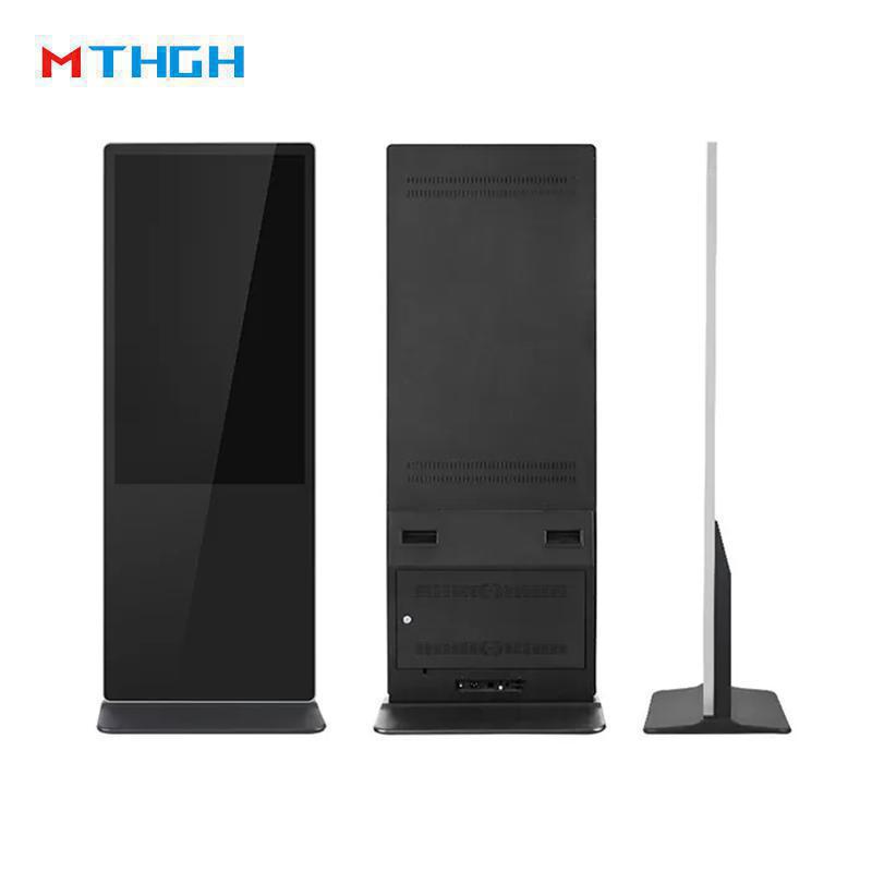 49 Inch Floor Standing Free Standing Digital Signage With Wall Mounting Options 03