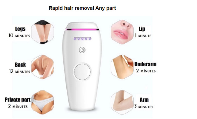 300000 Flashes 110V 220V Mini IPL Hair Removal Machine