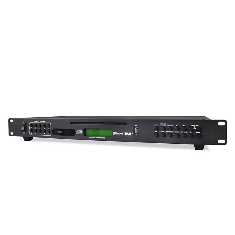 Home Audio Player System Wireless Bluetooth 19 Inch 1U Rack mount CD Media Player