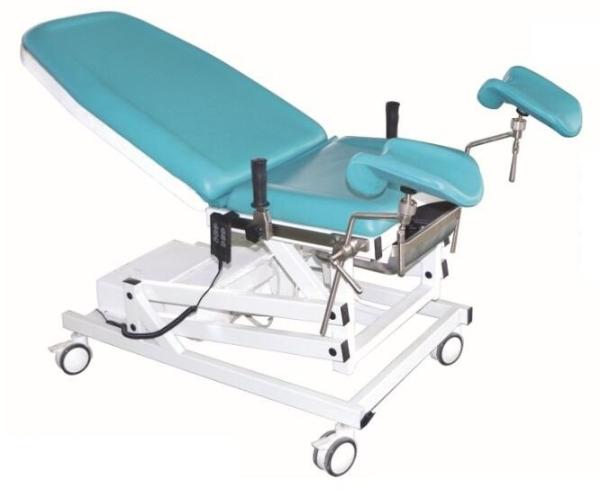 Medical Electric Gynaecology Examination Table Adjustable Women Diagnosis Birth