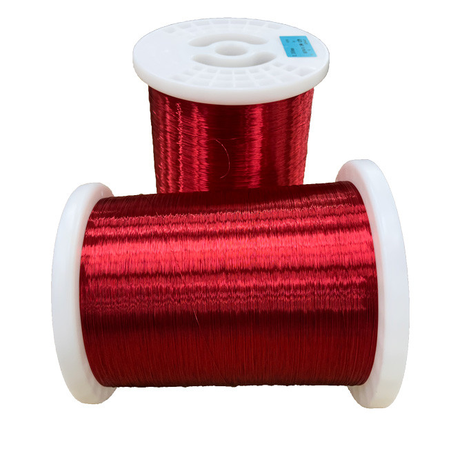 Class155 Insulated Copper Winding Wire for Electrical Equipment Up To 2800V Voltage Rating