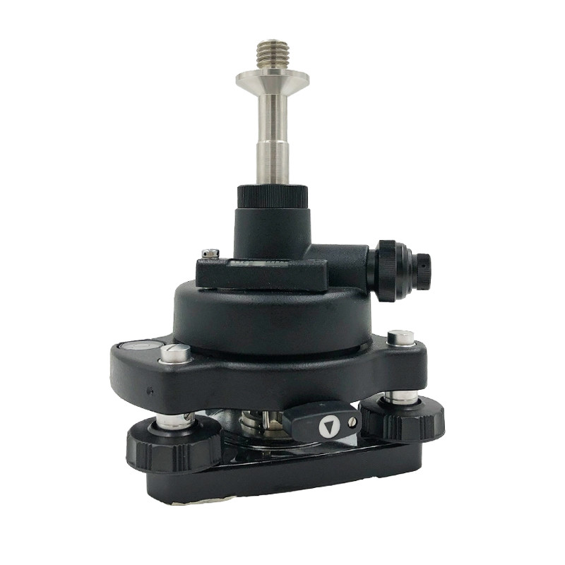Tribrach And Optical Plummet Rotating Adapter for Prisms GPS 5/8"x11 Screw Thread Static Measurement Base for SOUTH TOPCON LEICA