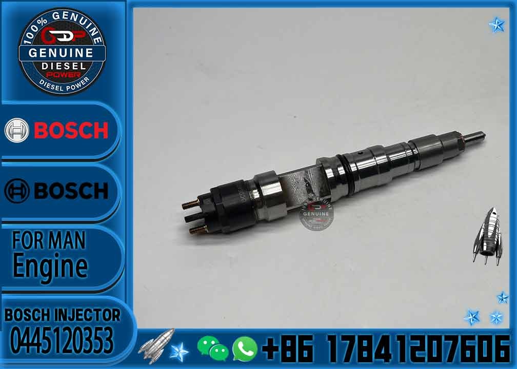 High Quality Diesel Engine Fuel Common Rail Injector 0445120351 0445120352 0445120353