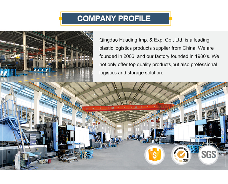 Certificated Durable Heavy Duty Plastic Pallet