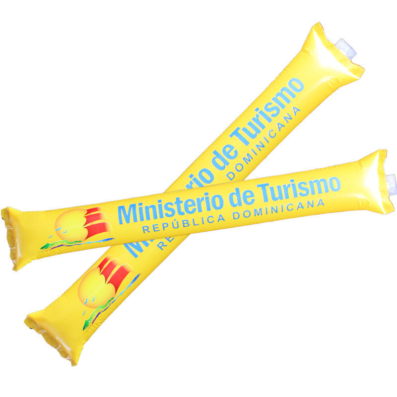 Football Game Cheer Sticks 60*10cm PE Logo Customized Sports Supplies