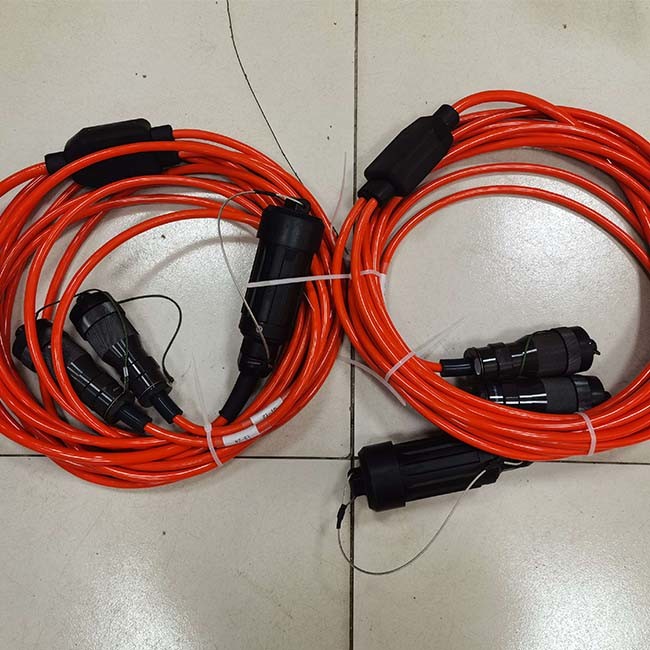 Durable Seismic Cable Lightweight Geophysical Cables 24 Channels