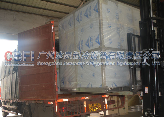 R507 / R404a Refrigerant Ice Cube Maker Machine Stainless Steel 304 CE Approval
