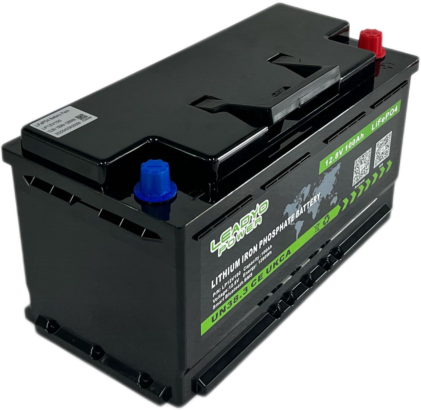 Dual Purpose Marine Lithium ion Battery 12v 100Ah CCA1200 LiFePO4 Starting & Deep Cycle Lifepo4 Batteries