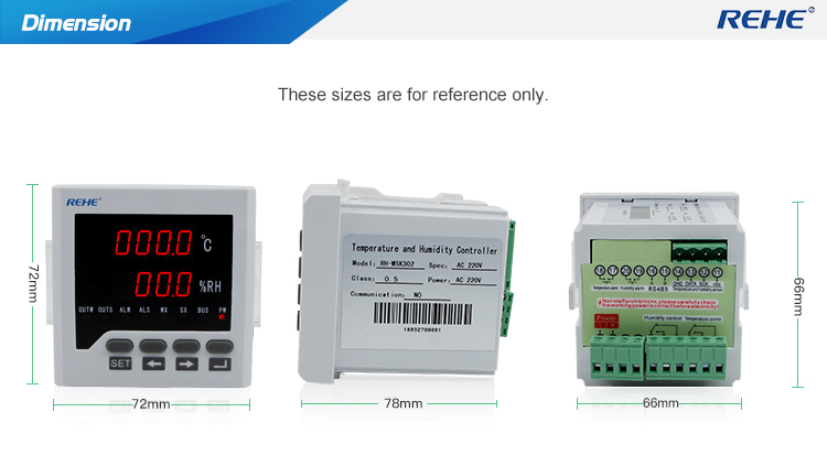 hot sale intelligent digital temperature and humidity controller for incubatorhigh