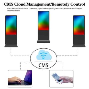 floor stand wifi touch screen kiosk