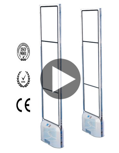 New design shop guard system, eas anti theft door, am eas security gate