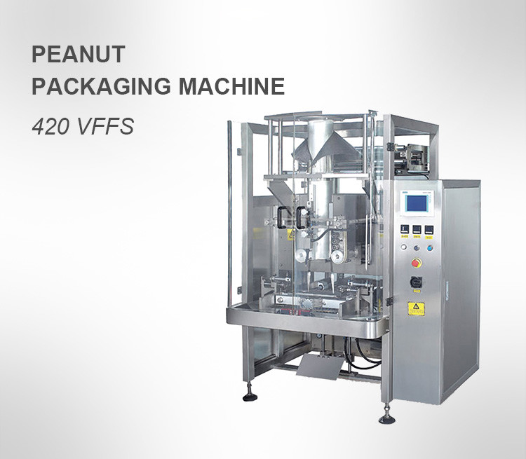 Vertical Form Fill Seal Packaging Machine 3.4KW Automatic Bagger Vertical Form Fill Machine For Corn Powder