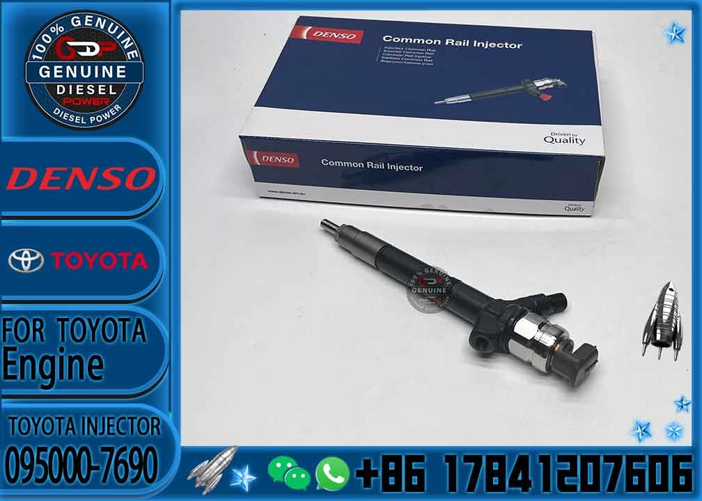 Diesel Fuel Engine Injector 095000-7680 23670-0R180 095000-7690 23670-09270 Avensis 2AD-FTV Truck Engine Parts