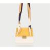 Buy cheap Cross-body Bags for Women New Two-tone Cowhide Handbags Genuine Leather Bag from wholesalers