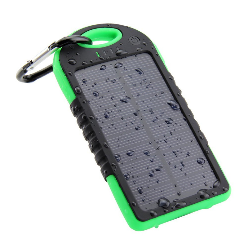 5000mah cell phone charger move power solar charger