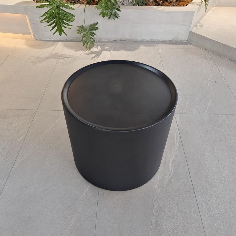 Outdoor GRC Concrete Table Sets Furniture Cold And Heat Resistant