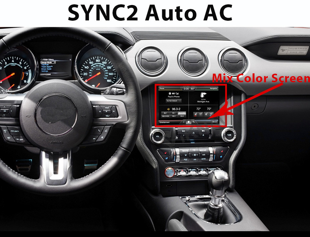 10.4inch IPS Screen Android Car Head Unit For FORD Mustang 2014 2021
