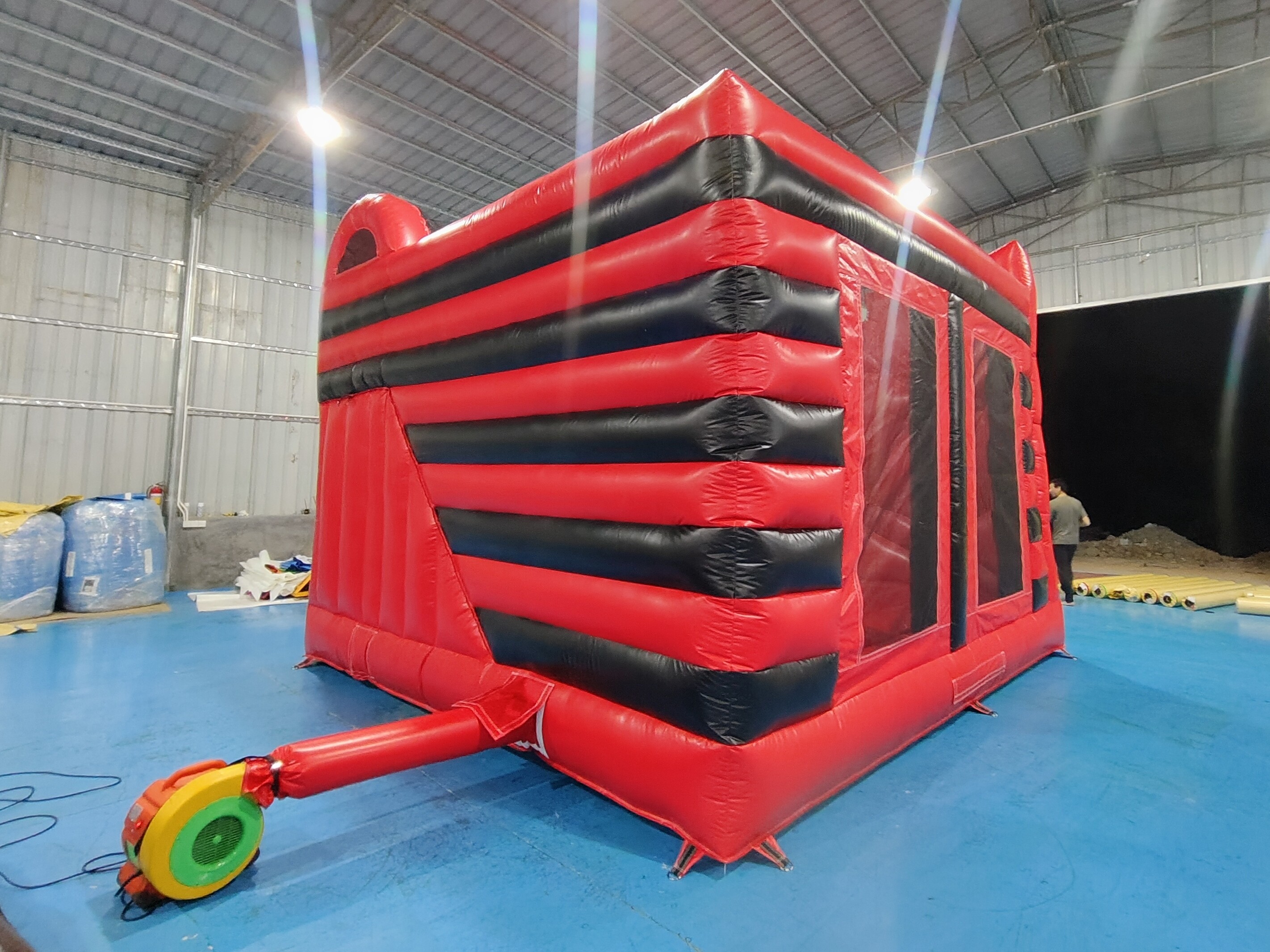 Digital Printing Inflatable Bounce House With Slides Miraculous Ladybug Inflatable Jumping Castle For Kids
