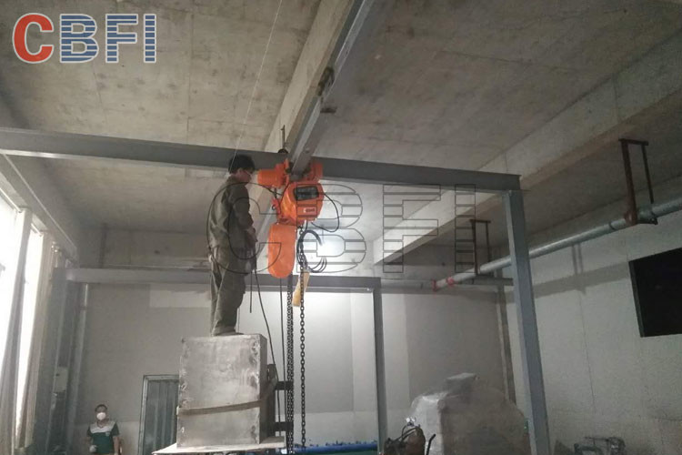 Easy Installation Ice Block Machine Customize Size Ice Block Making Machine
